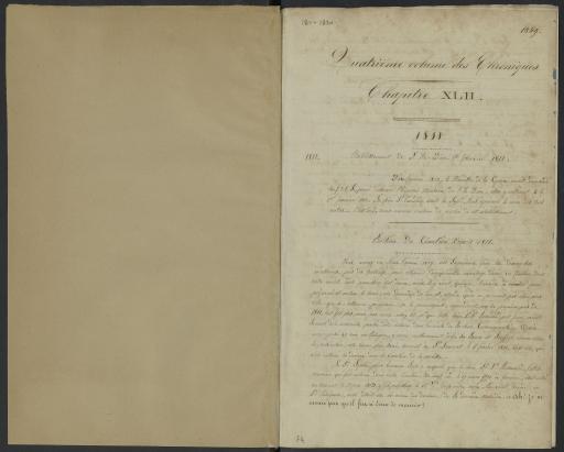 4e volume (avec transcription de la table des matières), 1811-1820